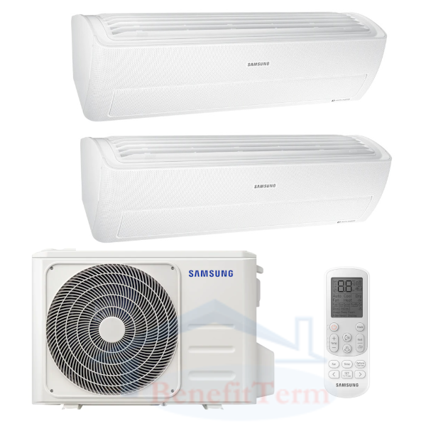 Samsung Wind-Free Standard multisplit 2x1 (2x 3,5 kW) včetně montáže