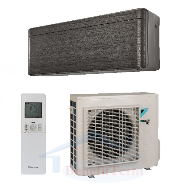 Daikin Stylish FTXA25AT+RXA25A 2,5 kW černé dřevo