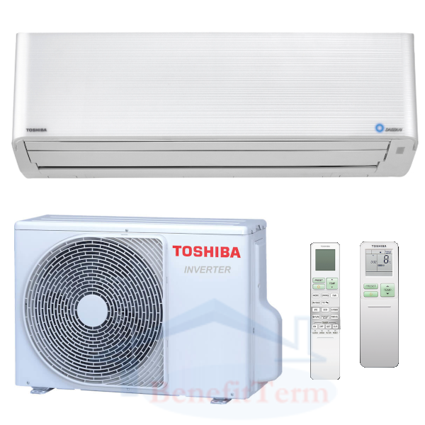 Toshiba Super Daiseikai 9 (2.5 kW) včetně montáže