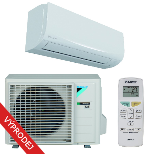 Daikin Sensira FTXF35A+RXF35A 3,3 kW včetně montáže