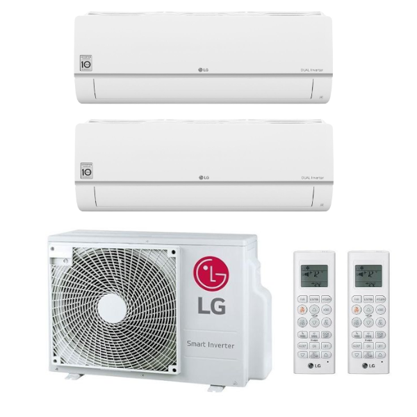 LG Standard Plus multisplit 2x1 (2.5 a 3.5 kW) včetně montáže