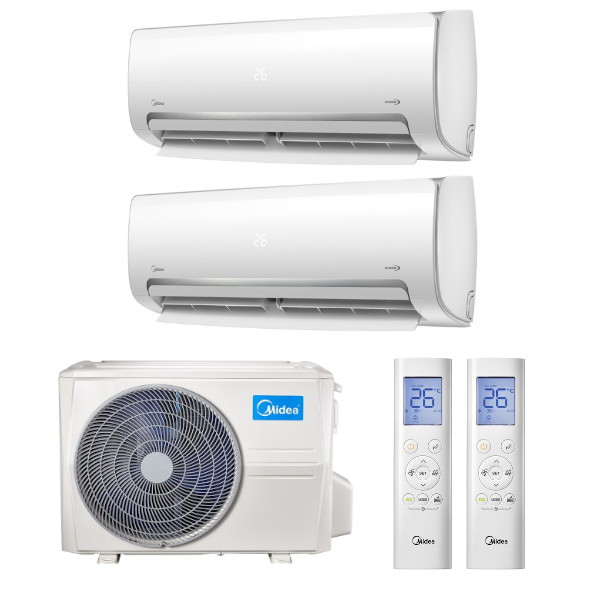 Midea Mission II multisplit 2x1 (2x 2,6 kW) včetně montáže