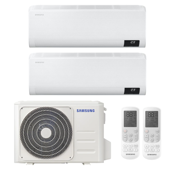 Samsung Wind-Free Comfort multisplit 2x1 (2x 3,5 kW) včetně montáže