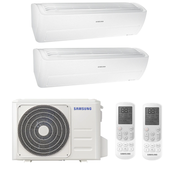 Samsung Wind-Free Standard multisplit 2x1 (2x 2,8 kW) včetně montáže