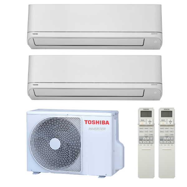 Toshiba Suzumi Plus multisplit 2x1 (2,5 a 3,5 kW) včetně montáže